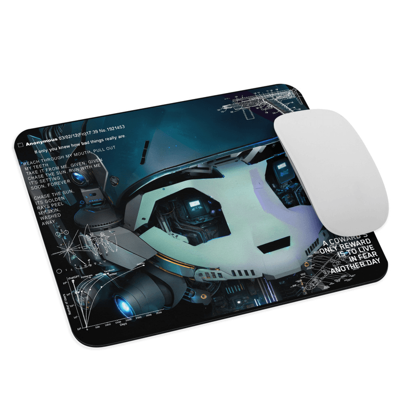 Mouse pad "schizo bro"